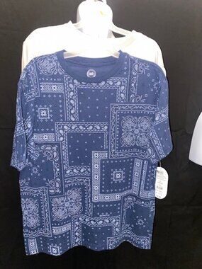 Boy's "Wonder Nation" 2 Shirt Bundle Set Size: (10-12) Large